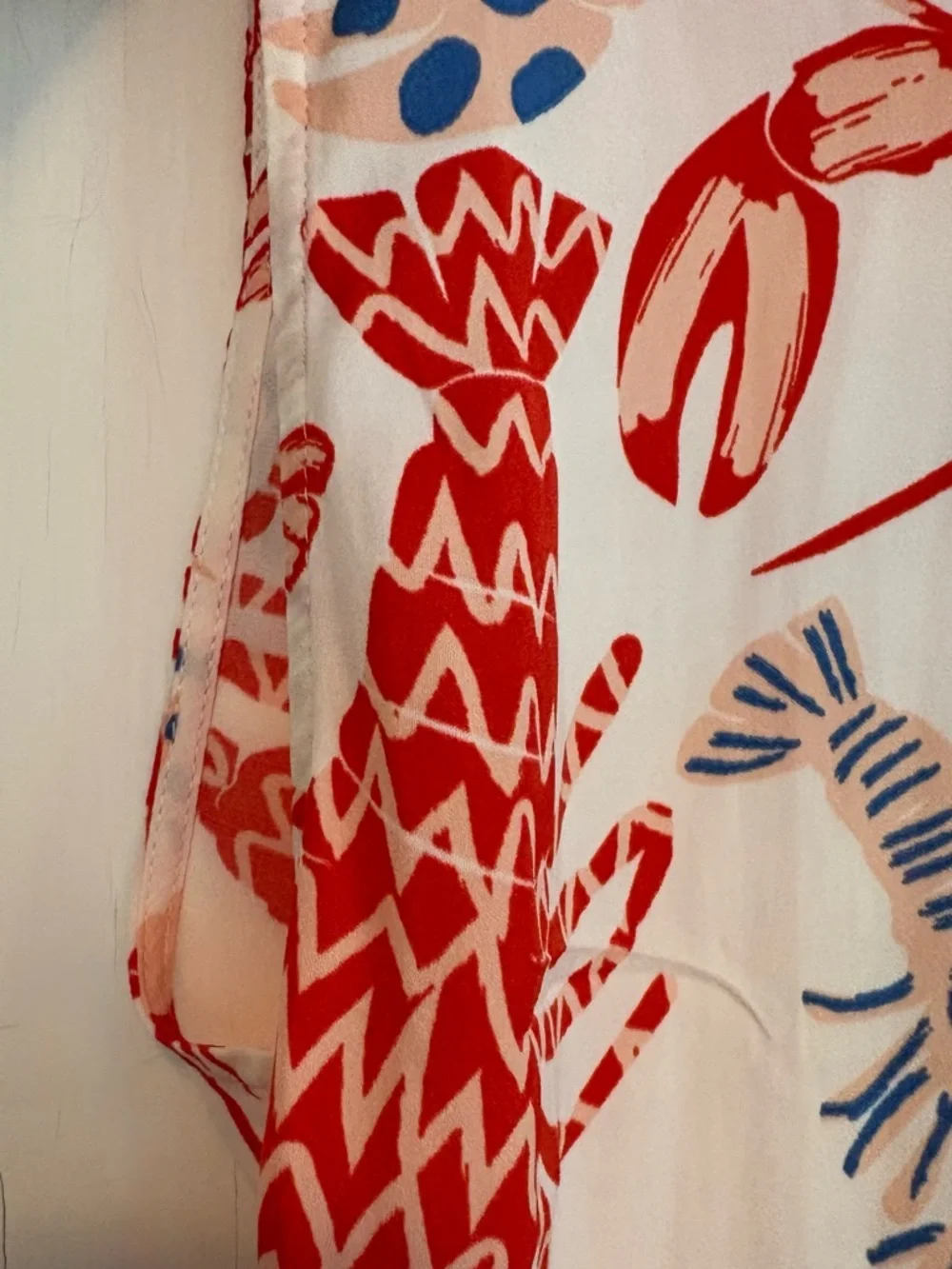 Maison d’Amélie Lobster Sleeveless Top. NWT Medium. Festive Party Fun Preppy - Picture 6 of 15